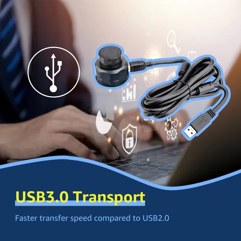 SVBONY SV205 Astrophotography Camera, 7.05MP IMX415 Sensor, CMOS Telescope Camera with USB3.0, 1.25" Electronic Telescope Eyepiece, Suitable for Astrophotography Beginners - Image 3